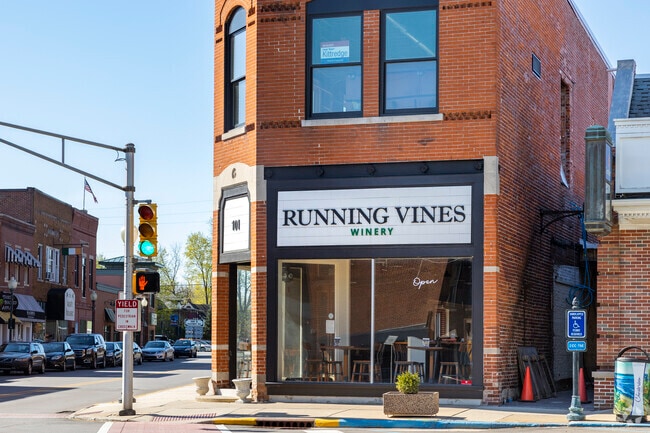 Running Vines Winery is a local winery offering great wine and a selection of food.