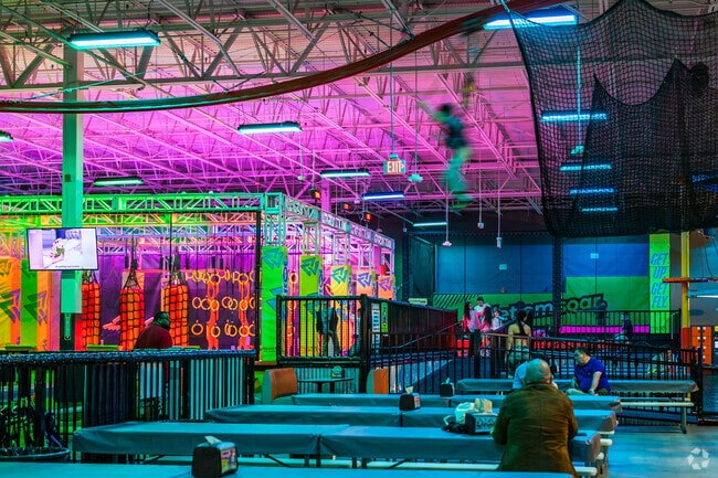 Feel the air in your hair at Urban Trampoline Park in The Hammocks, FL.