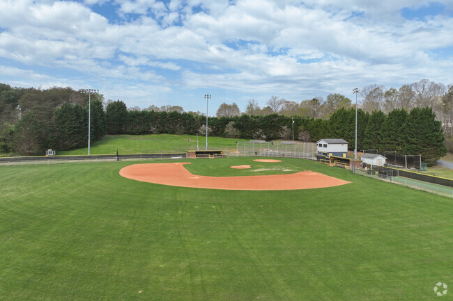 Baseball is a popular sport at Lincolnton High School.