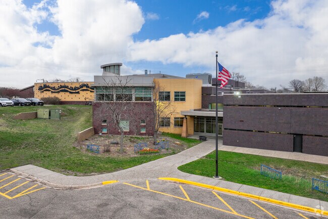 The student population of Daytons Bluff Elementary is 239 and the school serves PK-5.