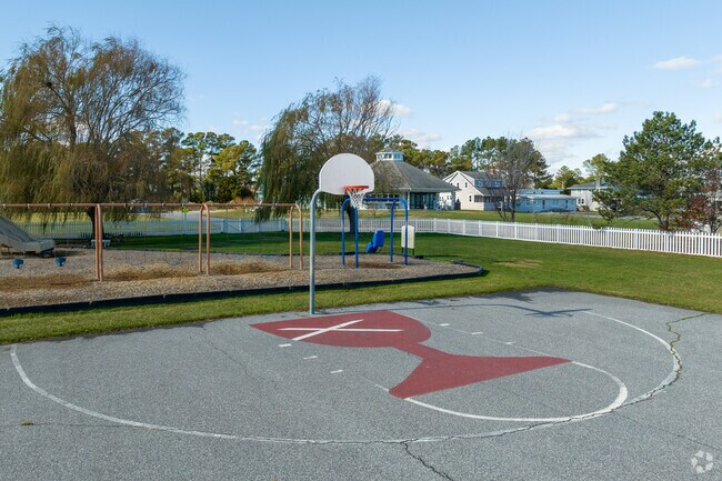 Shoot some hoops at the basketball court in Bethany Beach.