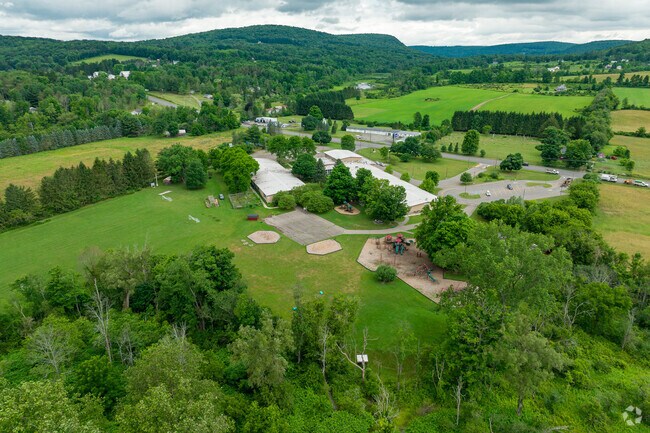 Caroline Elementary School is in a rural area.