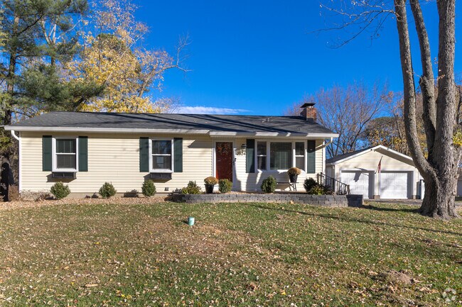 Small modest ranch homes can be found in Grover.