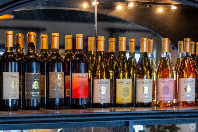 Richmond residents frequent the 500-acre Chenault Vineyard for local wine.