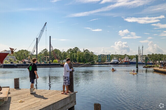 Tillmans Corner is near Bayou La Batre, the state's largest fishing and seafood port.