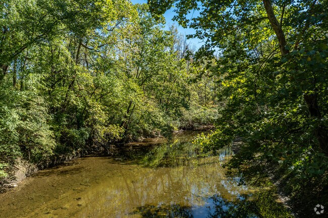 Bridgeview is located directly next to The Alum Creek river.