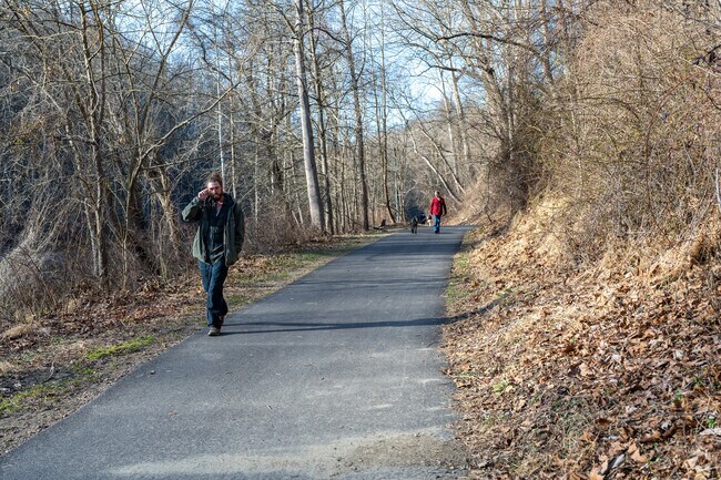 There are many great walking trails in Arbutus.
