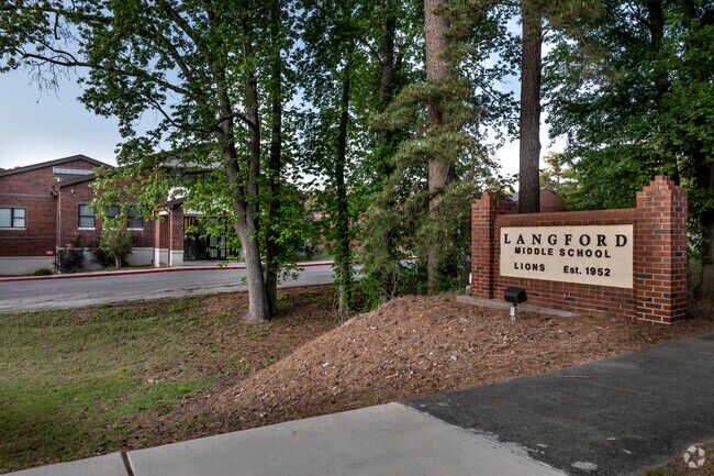 Langford Middle School has a student-teacher ratio of 16 to 1, and an overall Niche Grade of C-.