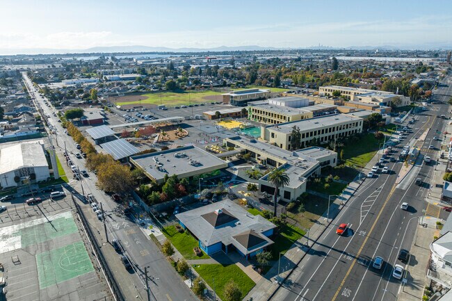 Coliseum College Prep Academy has many amenities on its campus.