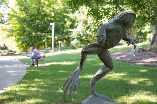 Sit and relax in the serenity of Leslie E. Tassell Park in Cascade Township.