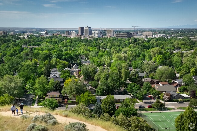 Living in the Foothills provides immediate access to some of the best views in the city.