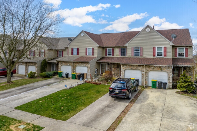 Many townhomes in Breinigsville PA offer private parking options.