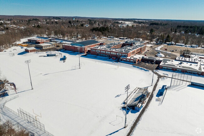 Sandy Creek High School in Sandy Creek boasts a large athletics field.