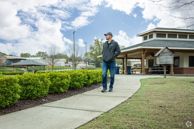 Pedestrians enjoy going on long walks at McKinney Park.