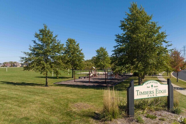 Timbers Edge Park near Lakeview Estate has a playground, picnic shelter and athletic fields.