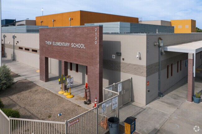 The pupils from Tempe are enrolled at Thew Elementary School.