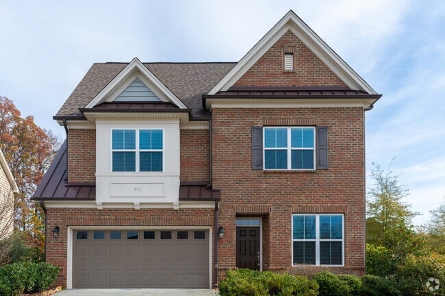Craftsman homes dot the Waterstone neighborhood in Hillsborough, NC.