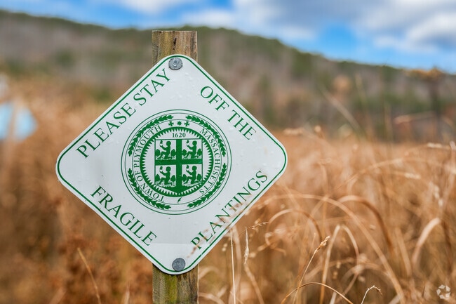 Nearly 30% of the land in Plymouth is protected open space.