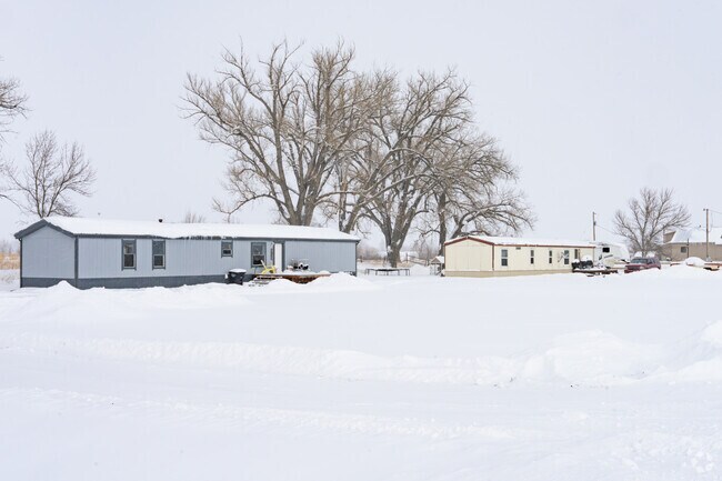 Some of the manufactured homes in Shepherd sit on an acre of land or more.