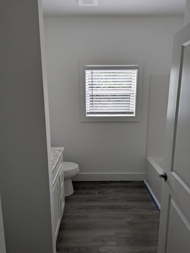 Hallway bathroom