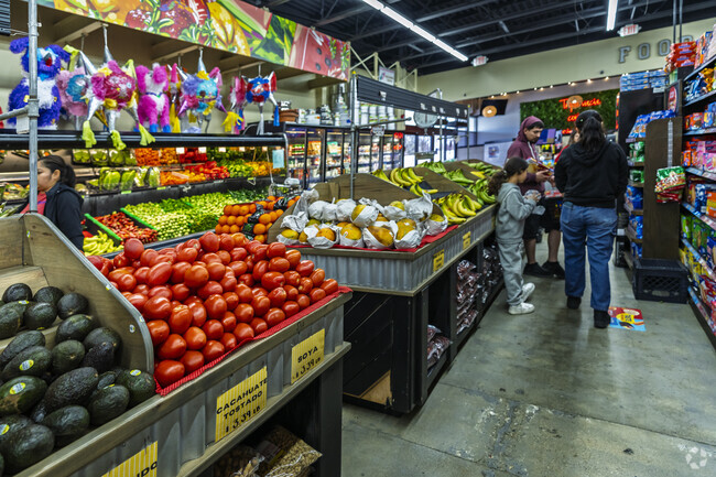 South Benham locals head to Cueramaro Supermarket for their daily grocery needs.