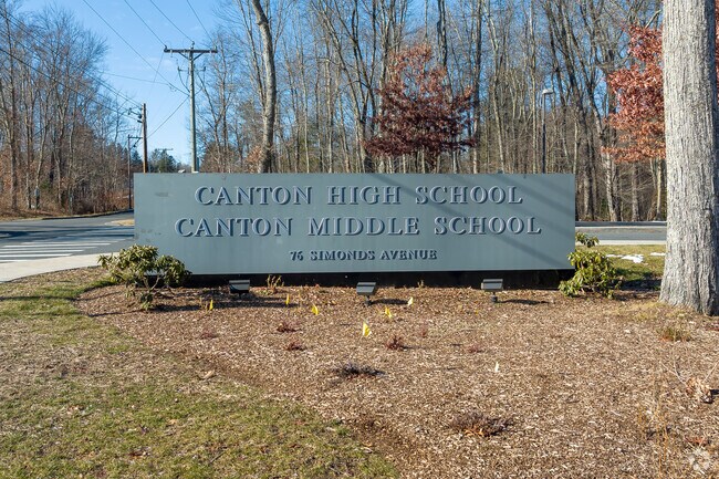 Canton Middle School is located at 76 Simonds Rd.