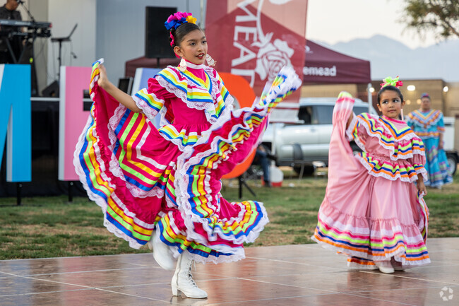 Cultural dancers perform at Fall Fiesta/Dia de los Muertos event.