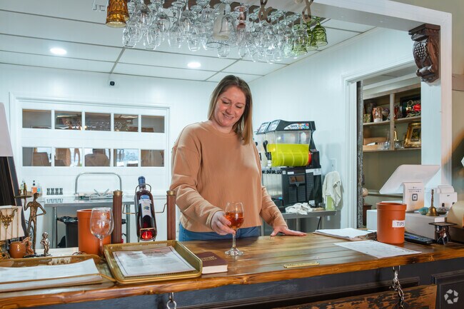 Dallas' Vintage Wine Bar is a highly-rated bar featuring a vast wine selection.