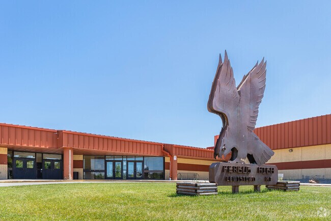 At Fergus High School, students can utilize the Ski Club for recreation with fellow students.