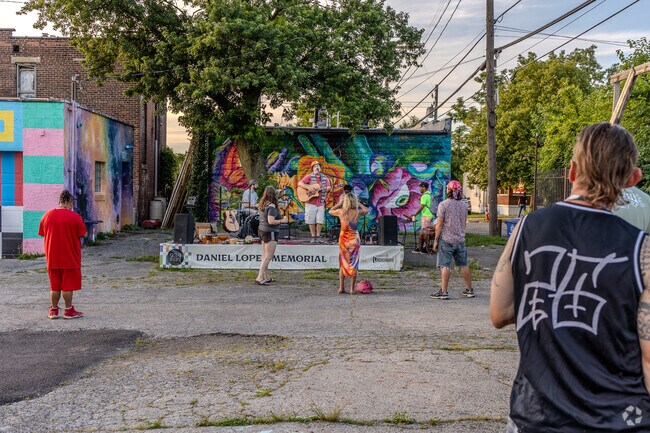 MADurday in The Milo - Grogan Arts District promotes local artists and musicians.