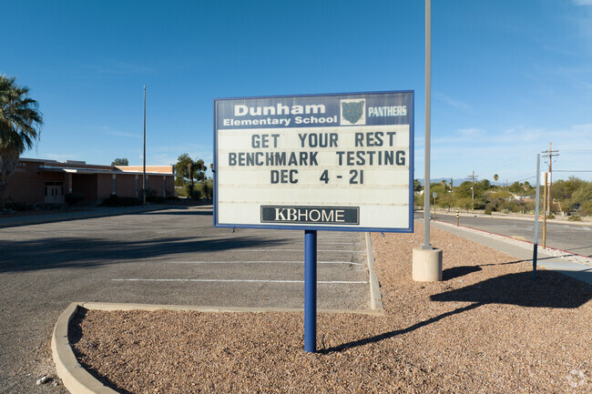 Dunham Elementary School is located off of 29th Street.