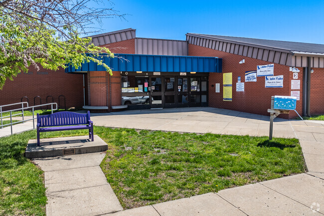John Fiske Elementary School serves students in grades K-5 in the Armourdale neighborhood.