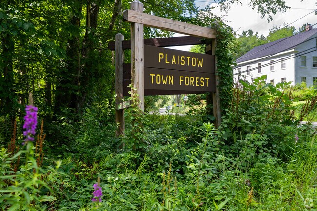 The Plaistow Town Forest is a 400 acre hiking area in northwest Plaistow.