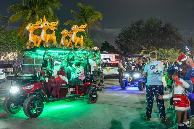 Fun festivities abound at the Holiday Celebration & Parade in Cutler Bay.