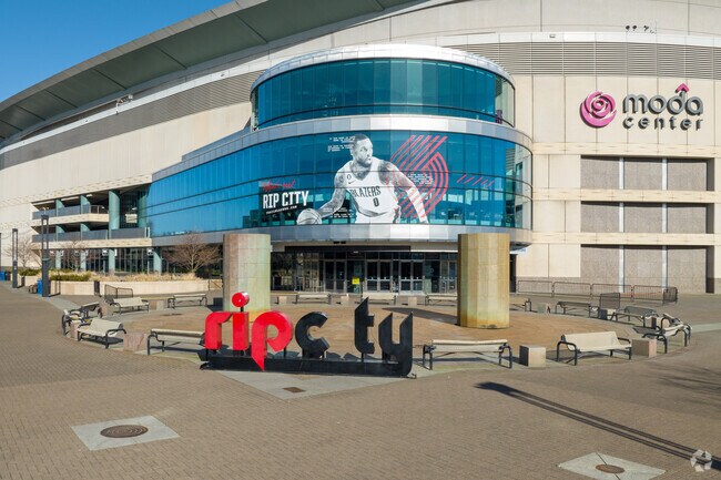 Trailblazers at the Moda Center for when home games occur.