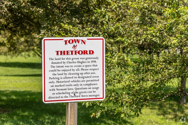 The town of Thetford was established in 1761.