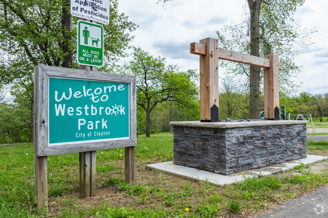 Clayton has beautiful public parks to enjoy in the afternoon, such as Westbrook Park.