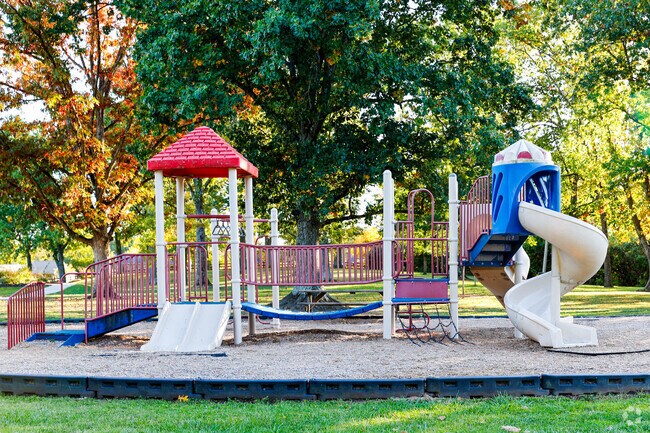 Children can play at many local playgrounds around the community.