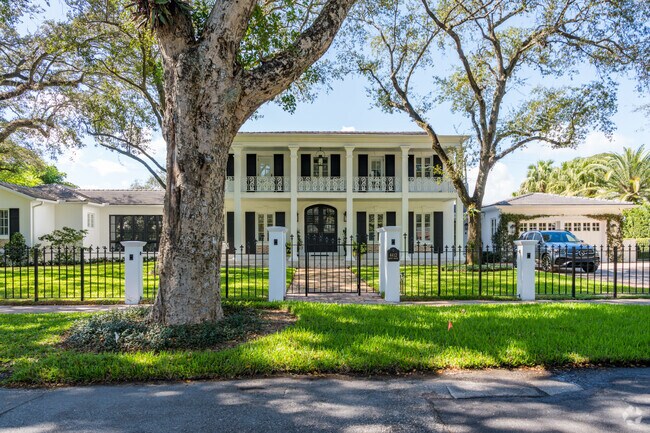 Many Georgian-style homes in Country Club Section can be listed for multi-millions.