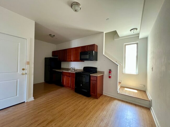 Kitchen & Living Room