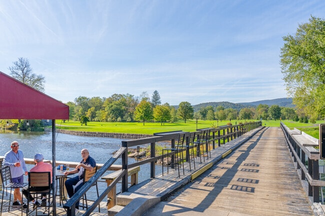 Golfers from Curtin visit Clinton Country Club in Mill Hall for scenic fairways and greens.