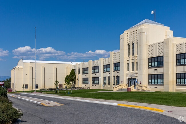 Helena Middle School is a grand deco building with a long history.