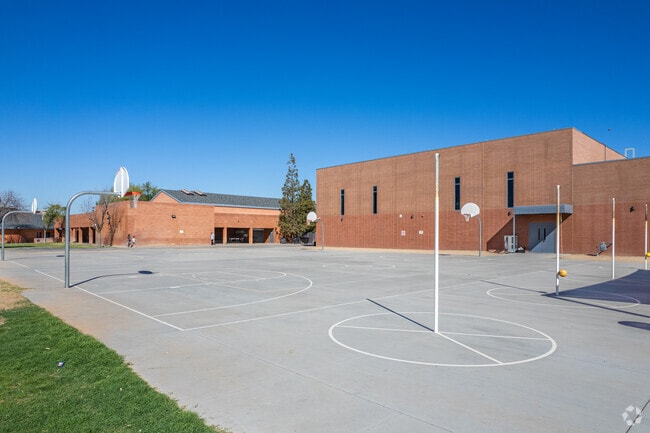 Where dreams take flight, the basketball court at Garden Lakes Elementary School in Avondale.