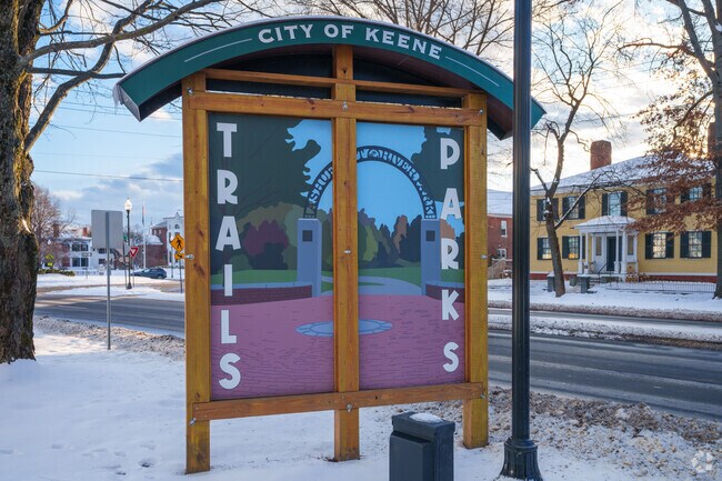 The city of Keene offers a vast selection of parks, trails, and outdoor opporunities for any adventure seekers.