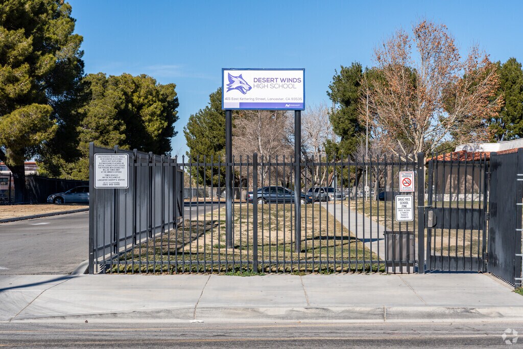 Desert Winds Continuation High School is located at 415 E. Kettering St., Lancaster, CA.
