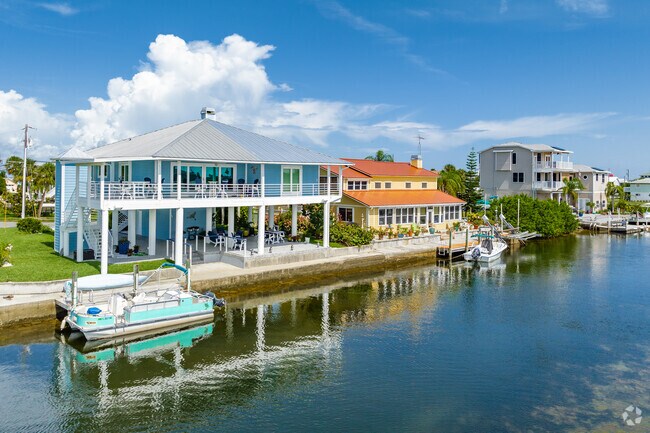Stunning Hernando Beach homes on deep water canals.