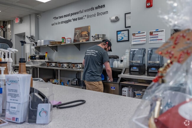 Wonderful service at Cadence Coffee House and Creperie.