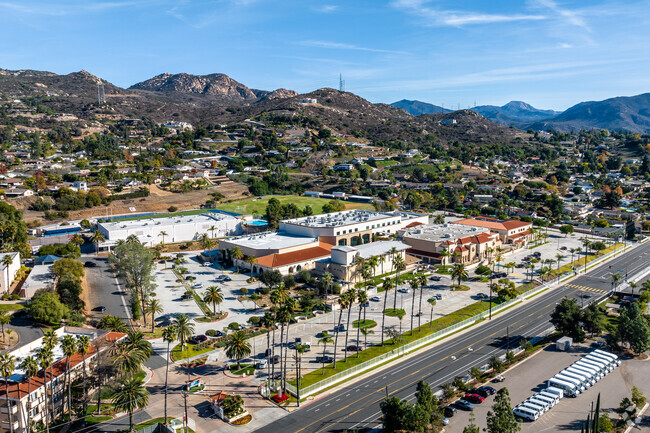 A look at Christian Unified Schools from above in Granite Hills.