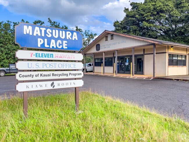 The Matsuura Place shopping center in Lawai is an essential part of the community's history.