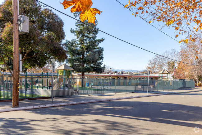 Your kids will never want to leave the playground at Castlemont Elementary School in Campbell.